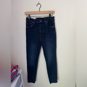 Marine Layer Dark Wash High Skinny Jeans Size 27